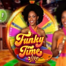 Funky Time game by Evolution – logo hosted on Rollflame Casino