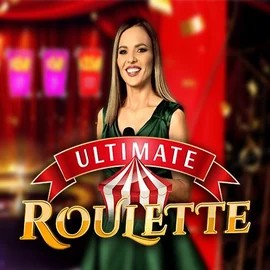 Ultimate Roulette slot icon by Ezugi, available at Rollflame Casino